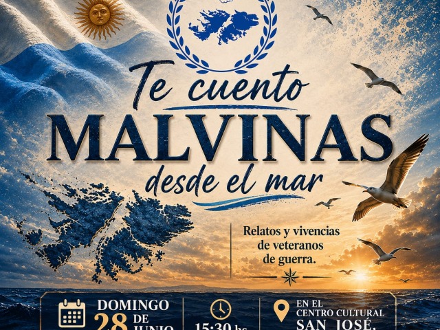 �Te cuento Malvinas desde el Mar�, otro relato sobre la guerra
